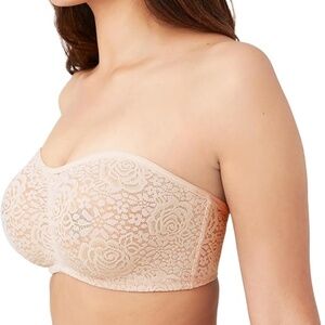 Wacoal Halo Convertible Strapless Underwire Bandeau  854205 Size 32 (DD)